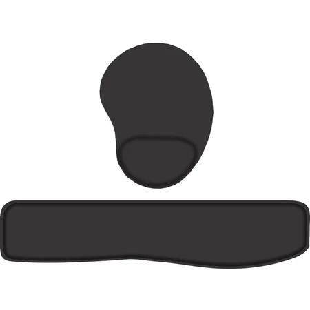 Kit Mousepad + Apoio de Punho para Teclado (Ergonômico)