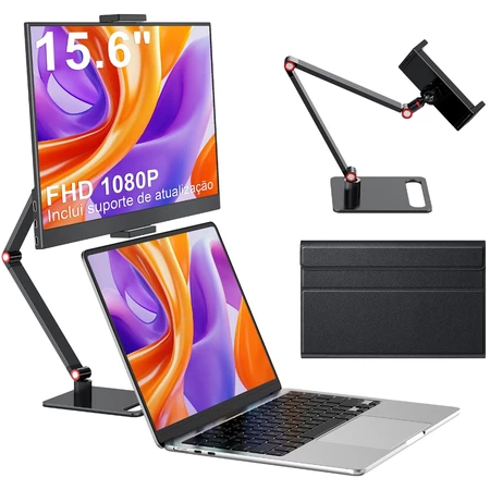 Monitor Portátil 15.6" 1080P IPS (USB-C / HDMI)