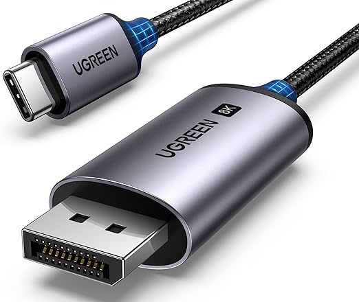 Cabo Ugreen USB-C para DisplayPort 8K@60Hz 2m